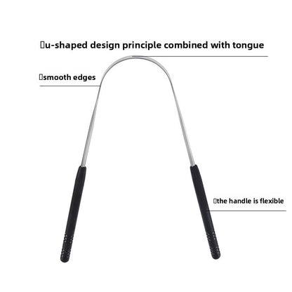 Stainless Steel Tongue Scraper