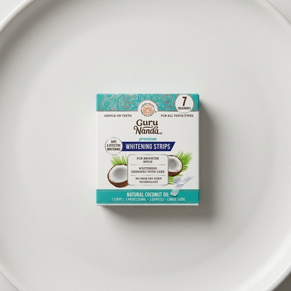 Coconut Oil Teeth Whitening Strips
